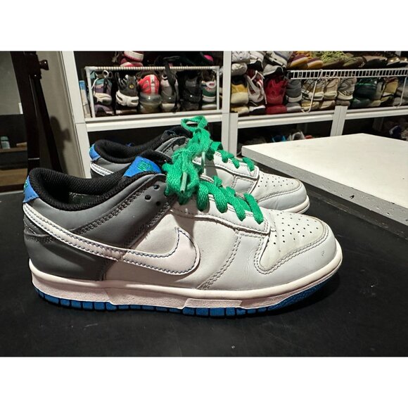 Nike Dunk Low GS 'Pure Platinum Photo Blue' DH9765-004 Size 5y/W 6.5 - Picture 1 of 8